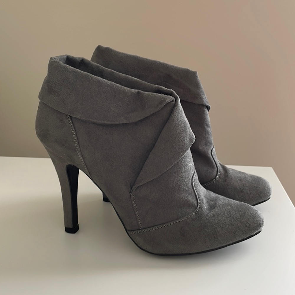 Charlotte Russe suede booties